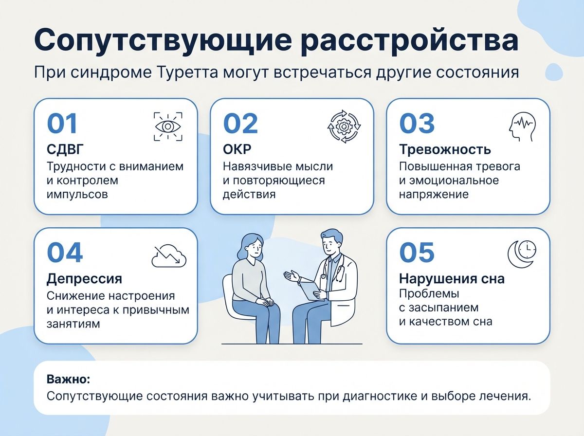 Лечение синдрома Туретта в Рузаевке инфографика